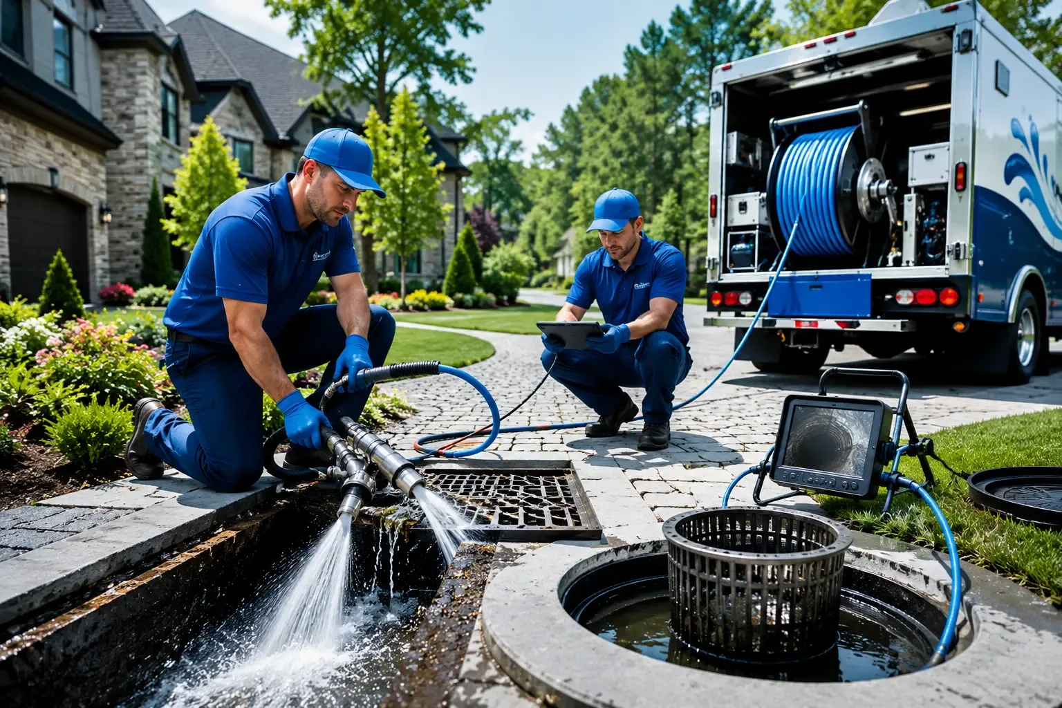 Local outdoor drain cleaning professionals in Edwards, IL